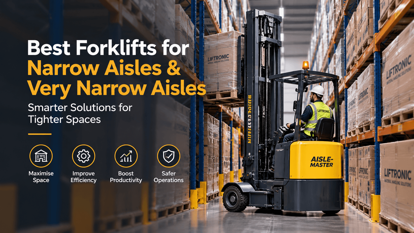 The Best Forklifts for Narrow Aisles and Very Narrow Aisles