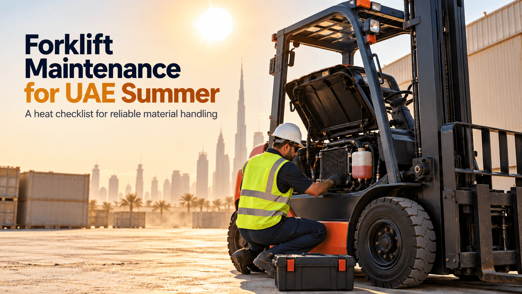 Preparing Your Forklift Fleet for UAE Summer